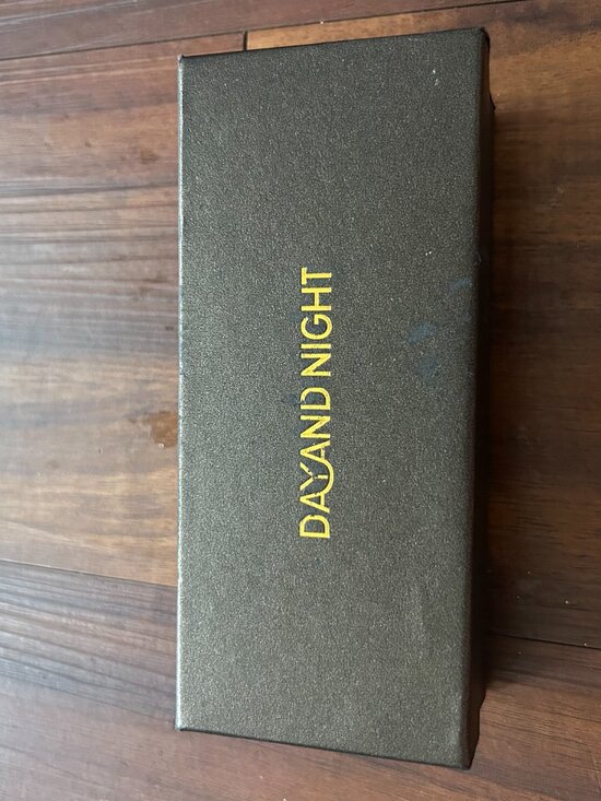 Day & Night Gold Tone Crystal Look Watch BNWT Box Included Adjustable Band Tool main image 8